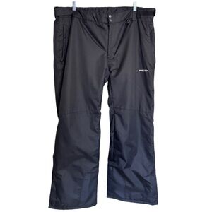 ARCTIX Snow Ski Pants Mens 2XL Black Straight Leg Insulated Waterproof 3K